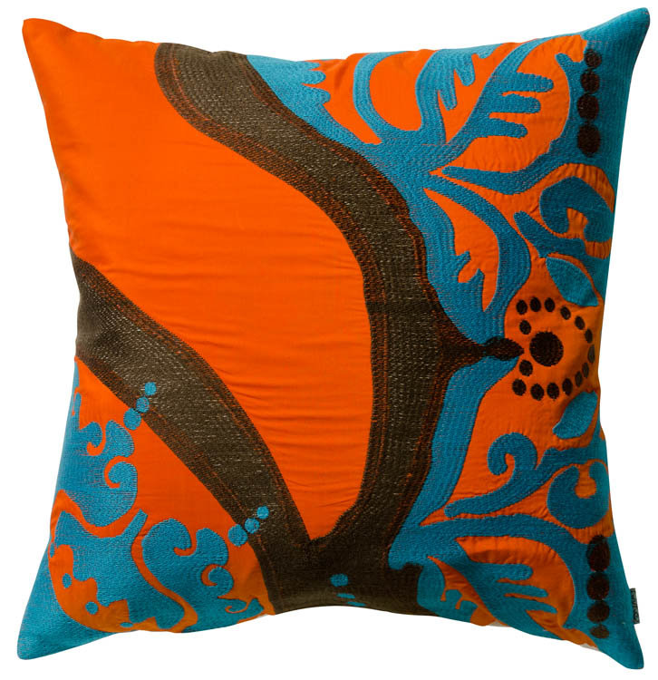 Koko Company Coptic Embroidered Cotton Throw Pillow & Reviews Wayfair